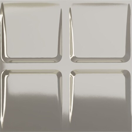 Ekena Millwork 19 5/8in. W x 19 5/8in. H Galveston EnduraWall Decorative 3D Wall Panel Covers 2.67 Sq. Ft. WP20X20GLBCR